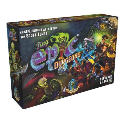 Asmodee Spiel Tiny Epic Dungeons| ab 12 Jahren | 20 bis 60 Minuten| 1-4 Spieler