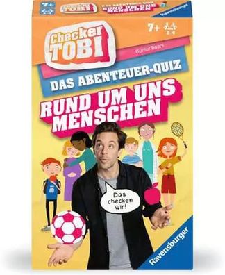 Ravensburger Mitbringspiel CT Abenteuerquiz Mensch | ab 7 Jahren