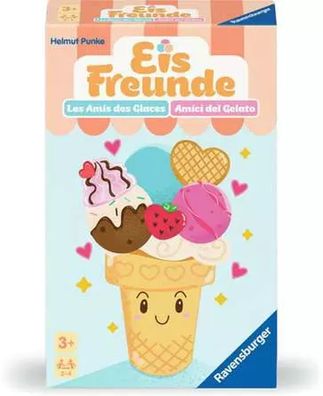 Ravensburger Mitbringspiel Eis-Freunde | ab 3 Jahren | 2 - 4 Spieler