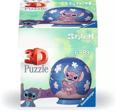 Ravensburger Spiele Puzzle-Ball 3D Disney Angel | ab 6 Jahren | 54 Teile