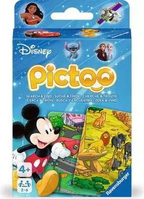 Ravensburger Kartenspiel Pictoo Disney | ab 4 Jahren | 2 - 6 Spieler