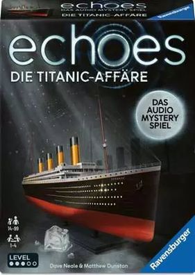 Ravensburger Spiel echoes Die Titanic-Affäre | ab 14 Jahren | 1 - 4 Spieler