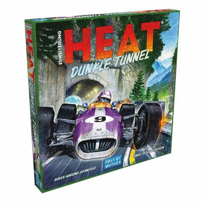 Asmodee Spiel Heat Dunkle Tunnel| ab 10 Jahren | 60 Minuten| 1 bis 7 Spieler