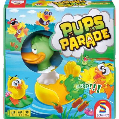 Schmidt Spiele Spiel Pupsparade | ca. 10 bis 15 min | ab 4 Jahren