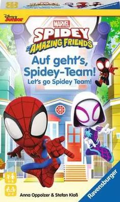 Ravensburger Mitbringspiel Auf geht's Spider-Team | ab 4 Jahren | 2 - 4 Spieler