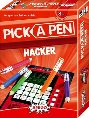Amigo Spiel Pick a Pen: Hacker | ab 8 Jahren | 2-4 Spieler | 30+ Minuten