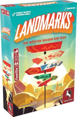 Pegasus Spiele Spiel Landmarks 51799GFür 2 bis 10 Spielende | ab 10 Jahren
