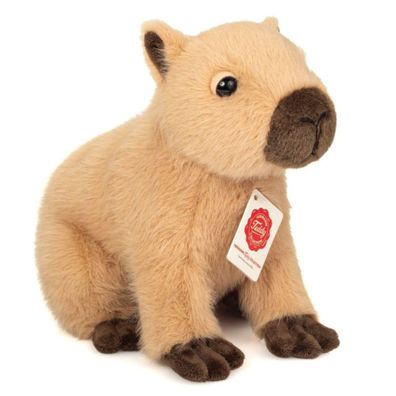 Teddy-Hermann Kuscheltier Stofftier | Plüsch Capybara | braun | 12 cm