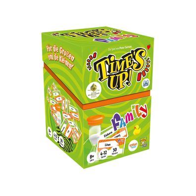 Asmodee Spiel Time's UP! Family | ab 8 Jahren | 4 bis 12 Spieler | 30 Minuten