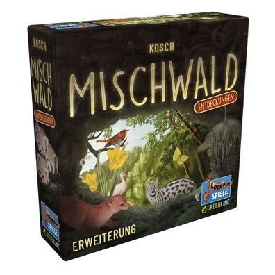 Asmodee Spiel Mischwald - Entdeckungen | ab 10 Jahren | 1-5 Spieler
