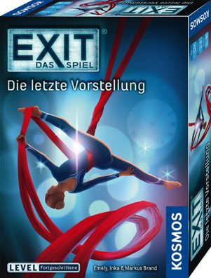 Kosmos Spiel EXIT Die letzte Vorstellung | ab 12 Jahren | 45 - 90 Minuten