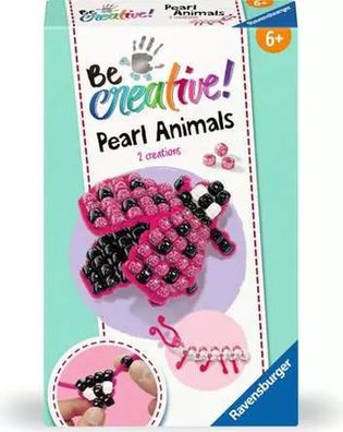 Ravensburger BeCreative Bead Animals Ladybug - Bastelset für Kinder ab 6 Jahren