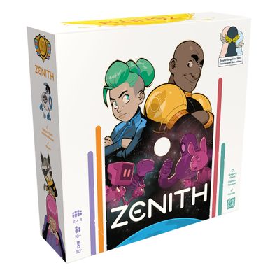 Asmodee Spiel Zenith | ab 10 Jahren | 30+ Minuten | 2-4 Spieler