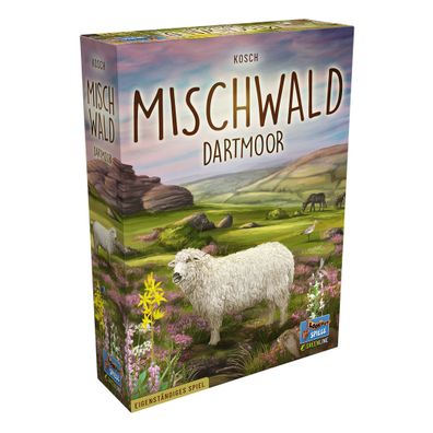 Asmodee Spiel Mischwald: Dartmoor | ab 10 Jahren | 60+ Minuten | 2-5 Spieler
