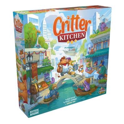 Asmodee Spiel Critter Kitchen | ab 12 Jahren | 60+ Minuten | 1-5 Spieler