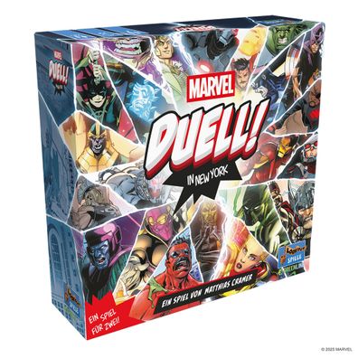 Asmodee Marvel Duell in New York | ab 12 Jahren | 30+ Minuten | 2 Spieler