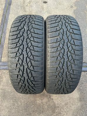 2x Winterreifen 195/55 R16 91H XL Nokian WR D4 DOT18 8-8,4mm