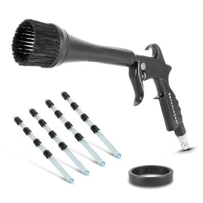 Stahlwerk Trockenreinigungspistole mit 5 Rotations-Wechseldüsen und Tornado-Effekt