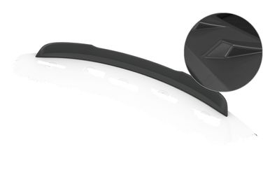 CSR Heckspoiler | Heckflügel mit ABE für Peugeot 308 (1. Gen) CC HF241-L schwarz mat