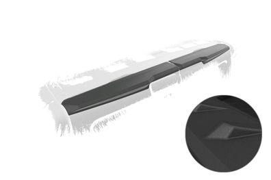 CSR Heckspoiler | Heckflügel mit ABE für Renault Trafic III HF071-S schwarz matt st