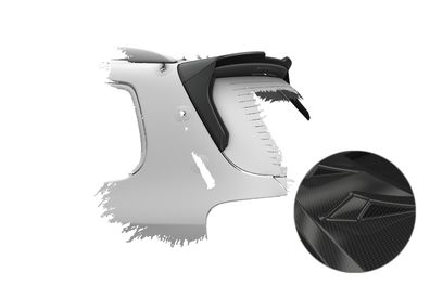 CSR Heckspoiler | Heckflügel mit ABE für VW Passat B6 (Typ 3C) Variant HF239-C Carb