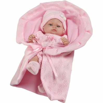 Luxus Babypuppe Berbesa Valentina 28cm