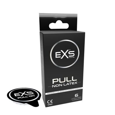 EXS Pull Kondome ohne Latex, 6 Stück