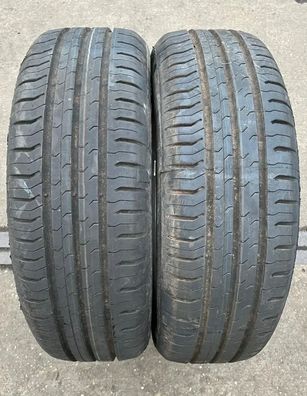2x Sommerreifen 185/65 R15 92T XL Continental Eco Contact 5 DOT16 NEU