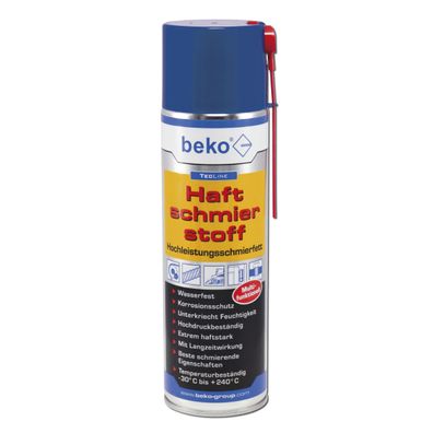 beko TecLine Haftschmierstoff 500ml Hochleistungsschmierfett Schmieröl Werkzeuge