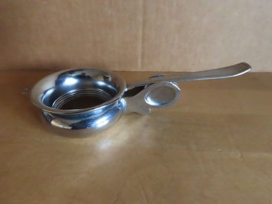 Teesieb mit AblageSchale Tassensieb Metall