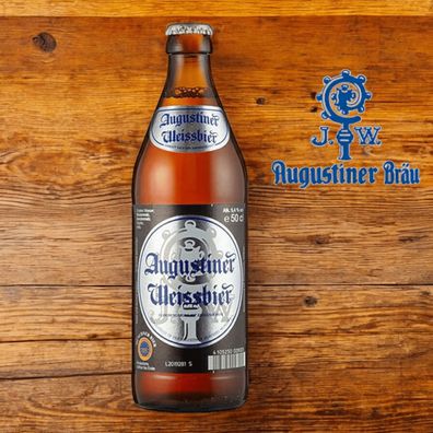Augustiner Weißbier Hell 6 x 0.5l mit 5,4% Vol