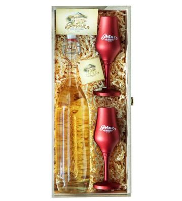 Prinz Geschenk-Set Alles Liebe Alte Marille (41 % vol, 0,5 Liter)