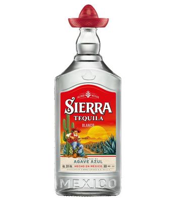 Sierra Tequila Blanco (35 % vol, 1 Liter)