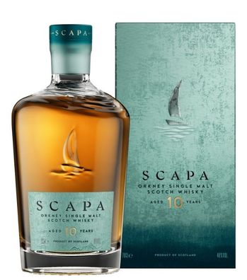 Scapa 10 Jahre Orkney Whisky (48 % vol, 0,7 Liter)