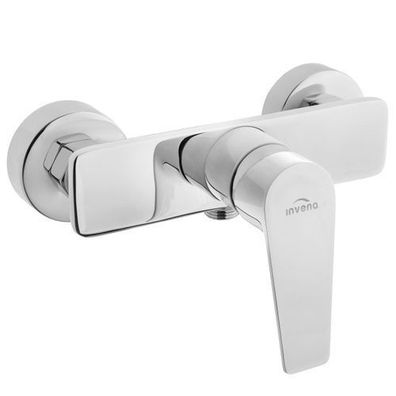 Brausearmatur Wasserhahn DOKOS Brausebatterie für Badezimmer in Silber