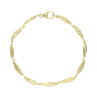 JuwelmaLux Armband 925/000 Sterling Silber gelbgold plattiert JL20-03-1051