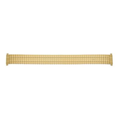 JuwelmaLux Uhrband Zugband Edelstahl PVD gold beschichtet JL28-10-0127