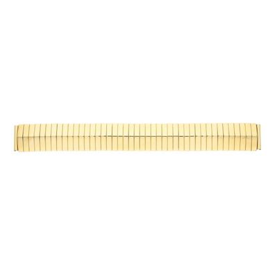 JuwelmaLux Uhrenarmband-Zugband Edelstahl gold plattiert JL30-10-4286
