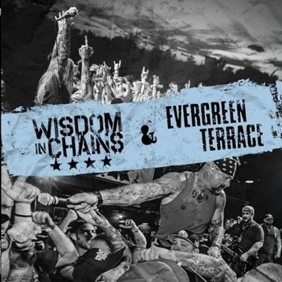 Wisdom In Chains / Evergreen Terrace - Split LP (Ltd. Babyblue Vinyl)