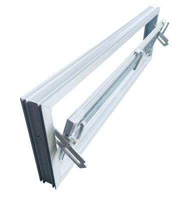 Kellerfenster weiss 90 x 30 cm Isolierglas UG-Wert 3,3