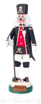 Räuchermann Bergmeister um 1719 BxHxT 9 cmx26,5 cmx7 cm NEU Erzgebirge Rauchmann