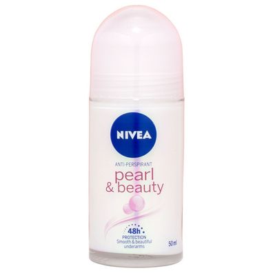 Nivea Pearl & Beauty Anti-Transparent Deo Roll-On 50ml