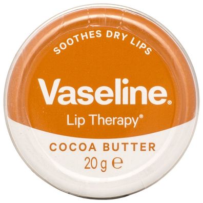 Vaseline Lip Therapy Cocoa Butter Lippenbalsam 20g