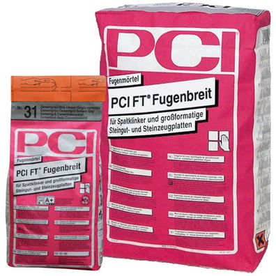 PCI FT-Fugenbreit Fugenmörtel - Lieferform: 25 kg Sack Farbe: 47 Anthrazit