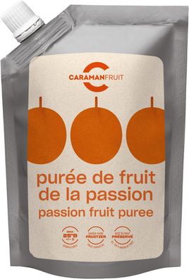 Caramanfruit Maracuja-Frucht-Püree 4x 1kg exotische Passionsfrucht aus Ecuador