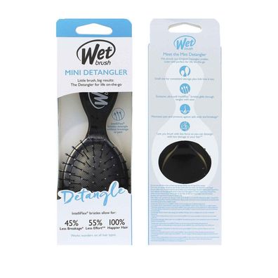 Wet Brush Mini Detangler BürsteÄ? für Haar Schwarz