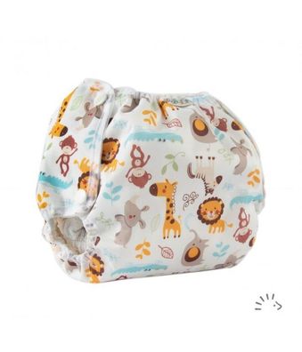 Popolini Überhose Vento Wildlife Druckknopf - Size: S 3-6 kg