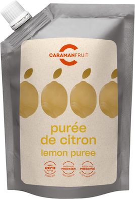 Caramanfruit Zitrone-Püree 1x 1kg saure Frucht aus Italien Frucht-Püree