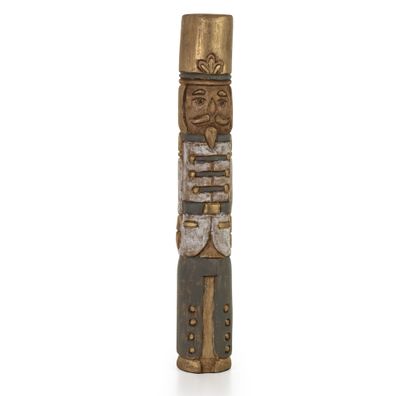 Nussknacker Holzfigur 52,5 cm – aus Mangoholz, handgefertigt und geschnitzt