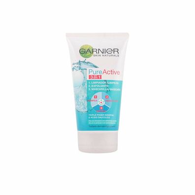 Garnier Active 3 In 1 Cleansing Gel 150ml